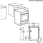 AEG CIB56494BW – Standherd, 58 l, 4 Kochzonen, Energieeffizienzklasse A – Bild 11