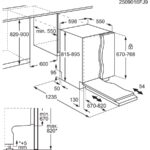 AEG GI7200A1SC 7000 – Geschirrspüler, 13 Maßgedecke, Energieeffizienzklasse A, 60 cm – Bild 2