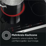 AEG HRB6447AXB – Glaskeramik-Kochfeld (autark), 4 Kochzonen, 58 cm, 7100 W – Bild 6