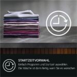 AEG L6FBF57480 Serie 6000 ProSense® – Waschmaschine, 8 kg, 1351 U/min, Energieeffizienzklasse A – Bild 3