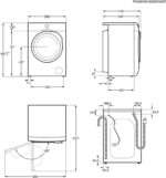 AEG L6FBF57480 Serie 6000 ProSense® – Waschmaschine, 8 kg, 1351 U/min, Energieeffizienzklasse A – Bild 9