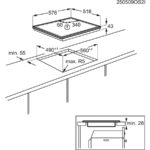 AEG OO11HSM – Einbauherdset, 72 l, 4 Kochzonen, Energieeffizienzklasse A+ – Bild 20