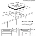 AEG TI64IB1FIZ – Induktionskochfeld (autark), 4 Kochzonen, 58 cm, 7350 W – Bild 2