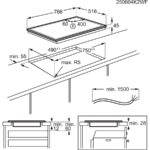 AEG TI84HAF7XB Strahlungsbeheiztes – Glaskeramik-Kochfeld (autark), 4 Kochzonen, 77 cm, 7350 W – Bild 2