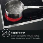 AEG TI84HAF7XB Strahlungsbeheiztes – Glaskeramik-Kochfeld (autark), 4 Kochzonen, 77 cm, 7350 W – Bild 8