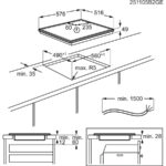 AEG TO64IC00XB – Induktionskochfeld (autark), 4 Kochzonen, 58 cm, 7200 W – Bild 2