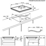 AEG TO64IC00XB – Induktionskochfeld (autark), 4 Kochzonen, 58 cm, 7200 W – Bild 3