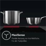 AEG TO64IM0FXB Stahl – Glaskeramik-Kochfeld (autark), 4 Kochzonen, 58 cm, 7350 W – Bild 9