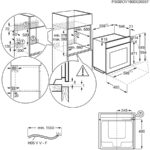 AEG TS6PB51ZAB – Einbaubackofen, 71 l, Energieeffizienzklasse A+, Pyrolyse – Bild 3