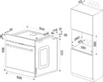 Amica ABE 9430 E – Backofen, 77 l, Energieeffizienzklasse A – Bild 4