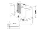 Bauknecht B0F D641A X – Geschirrspüler, 14 Maßgedecke, Energieeffizienzklasse C, 60 cm – Bild 5