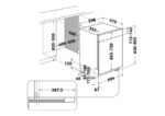 Bauknecht BKSV1 PAN – Geschirrspüler, 14 Maßgedecke, Energieeffizienzklasse A, 60 cm – Bild 2