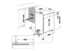 Bauknecht BKSV1 PBM MaxiSpace – Geschirrspüler, 15 Maßgedecke, Energieeffizienzklasse B, 60 cm – Bild 2