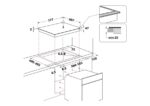 Bauknecht HEKO BLACK 500 P – Einbauherdset, 65 l, 4 Kochzonen, Energieeffizienzklasse A+ – Bild 2