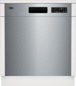 Beko DUN 2643 M0X – Geschirrspüler, 14 Maßgedecke, Energieeffizienzklasse D, 60 cm
