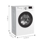 Beko WLM81434NPSA – Waschmaschine, 8 kg, 1400 U/min, Energieeffizienzklasse A – Bild 2