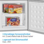 Bomann GB 341.1 INOX A++ 30L – Gefrierschrank, 31 l, Energieeffizienzklasse E – Bild 5