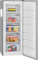 Bomann GS 7340 IX-LOOK 54 CM E 168L – Gefrierschrank, 168 l, Energieeffizienzklasse E