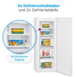 Bomann GS 7362 – Gefrierschrank, 161 l, Energieeffizienzklasse C, No Frost – Bild 3