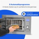 Bomann MWG 3001 H EB 25L RAHMENLOS – Mikrowelle, 25 l, 900 W, mit Grill – Bild 5