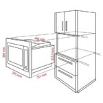 Bomann MWG 3001 H EB 25L RAHMENLOS – Mikrowelle, 25 l, 900 W, mit Grill – Bild 7