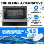 Bomann TSG 7405 – Tischgeschirrspüler, 6 Maßgedecke, Energieeffizienzklasse D, 55 cm – Bild 2