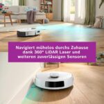 Bosch BCRD2W Spotless Advanced+ – Saugroboter mit Wischfunktion, bis 160 min Laufzeit, Lasernavigation – Bild 11