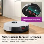Bosch BCRD2W Spotless Advanced+ – Saugroboter mit Wischfunktion, bis 160 min Laufzeit, Lasernavigation – Bild 3