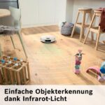 Bosch BCRD2W Spotless Advanced+ – Saugroboter mit Wischfunktion, bis 160 min Laufzeit, Lasernavigation – Bild 8