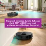 Bosch BCRDW3BX Spotless Max Cam – Saugroboter mit Wischfunktion, bis 160 min Laufzeit, Lasernavigation – Bild 14