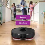 Bosch BCRDW3BX Spotless Max Cam – Saugroboter mit Wischfunktion, bis 160 min Laufzeit, Lasernavigation – Bild 2