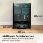 Bosch BCRDW3BX Spotless Max Cam – Saugroboter mit Wischfunktion, bis 160 min Laufzeit, Lasernavigation – Bild 5