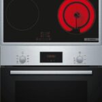 Bosch HBD231VR61 Serie 2/Serie 4 – Backofenset, 66 l, 1 Kochzonen, Energieeffizienzklasse A