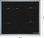 Bosch HBD435RS64 – Backofenset, 71 l, 4 Kochzonen, Energieeffizienzklasse A+ – Bild 10