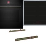 Bosch HBD80PY53 Serie 8/Serie 6 – Einbaubackofenset, 71 l, 4 Kochzonen, Energieeffizienzklasse A+