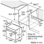 Bosch HBG7221B2 – Einbaubackofen, 71 l, Energieeffizienzklasse A+ – Bild 5