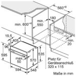 Bosch HND671LS67 Serie 6/Serie 4 – Einbauherdset, 71 l, 4 Kochzonen, Energieeffizienzklasse A+ – Bild 3