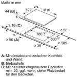 Bosch PKM875DP1D – Glaskeramik-Kochfeld, 5 Kochzonen, 82 cm, 11.200 W – Bild 2