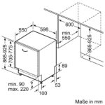Bosch SBV6ZCX16E Serie 6 – Geschirrspüler, 14 Maßgedecke, Energieeffizienzklasse B, 60 cm – Bild 2