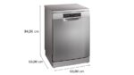 Bosch SMS6ZCI16E Serie 6 – Geschirrspüler, 14 Maßgedecke, Energieeffizienzklasse B, 60 cm – Bild 2