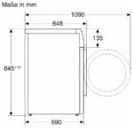 Bosch WGB254031 Serie 8 – Waschmaschine, 10 kg, 1400 U/min, Energieeffizienzklasse A – Bild 17