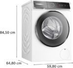 Bosch WGB254031 Serie 8 – Waschmaschine, 10 kg, 1400 U/min, Energieeffizienzklasse A – Bild 2
