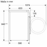 Bosch WGN244MECO Serie 6 – Waschmaschine, 9 kg, 1351 U/min, Energieeffizienzklasse A – Bild 13