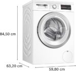 Bosch WUU28T42 Serie 6 – Waschmaschine, 9 kg, 1400 U/min, Energieeffizienzklasse A – Bild 2