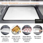 Caso 3371 MCG 30 CERAMIC CHEF – Mikrowelle, 30 l, 900 W, mit Grill – Bild 5