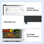 CHiQ CBM310NGC Ultrasquiet 161 kWh/Jahr – Kühl-Gefrier-Kombination, 308 l, Energieeffizienzklasse C, No Frost – Bild 8