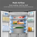CHiQ CCD460NGE Einbau – Kühl-Gefrier-Kombination, 458 l, Energieeffizienzklasse E, No Frost – Bild 9