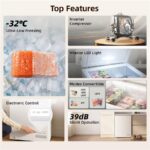 CHiQ CCF102DWE – Gefriertruhe, 101 l, Energieeffizienzklasse E – Bild 10