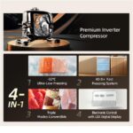 CHiQ CCF102DWE – Gefriertruhe, 101 l, Energieeffizienzklasse E – Bild 4