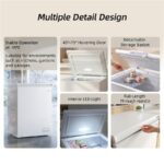 CHiQ CCF102DWE – Gefriertruhe, 101 l, Energieeffizienzklasse E – Bild 9